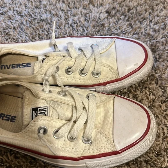 Converse Shoreline Slip On Sneakers White Size 6 - Picture 7 of 9